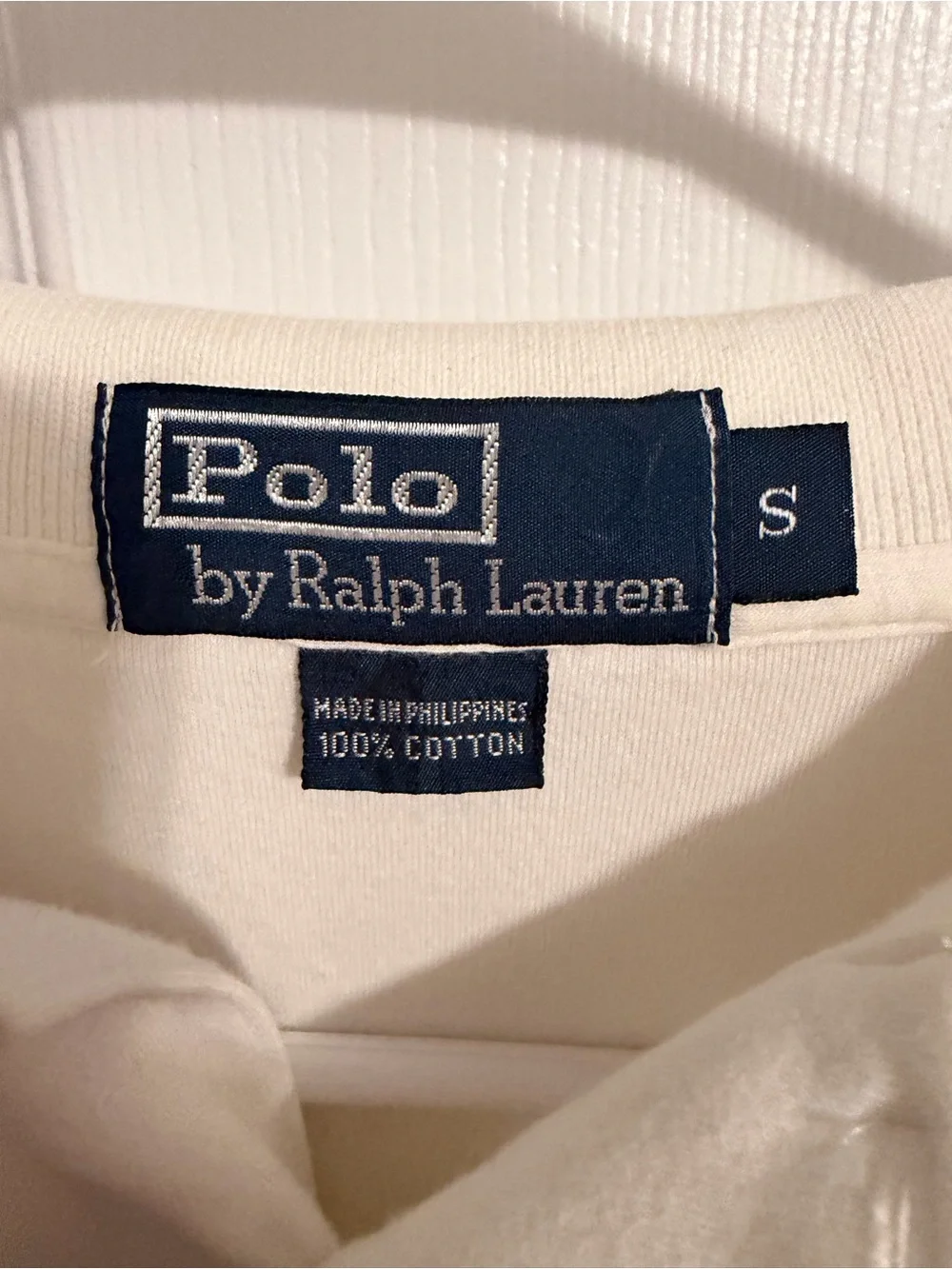 Polo by Ralph Lauren Men's Classic Cream Polo Shirt